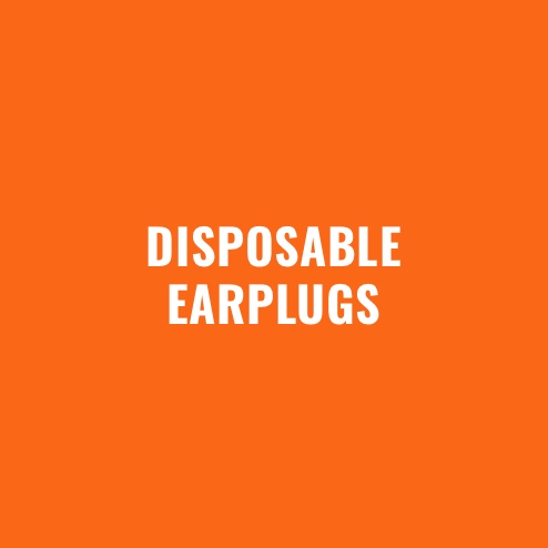 DISPOSABLE EARPLUGS